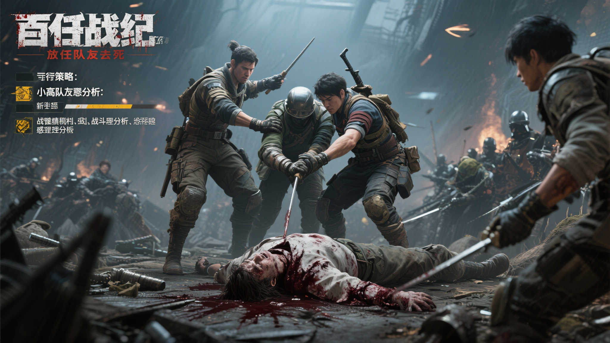 尽管“放任队友去死”在《百日战紀》中是一